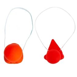 Funny Clown Nose with/without Sound Effects Clown Nose for Kid Adult Halloween Clown Cosplay Prop