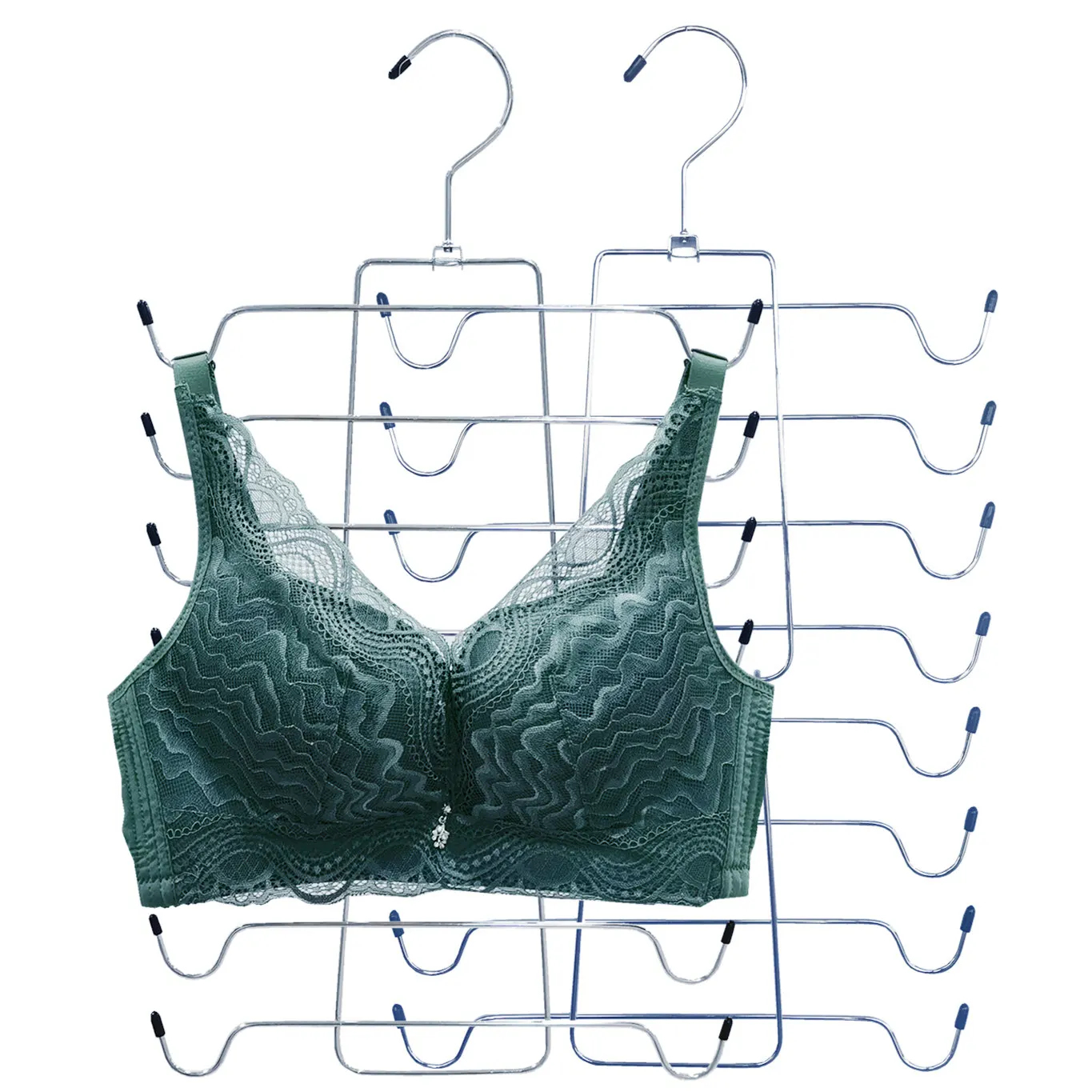 

2 шт./упаковка, металлическая вешалка для бюстгальтеров