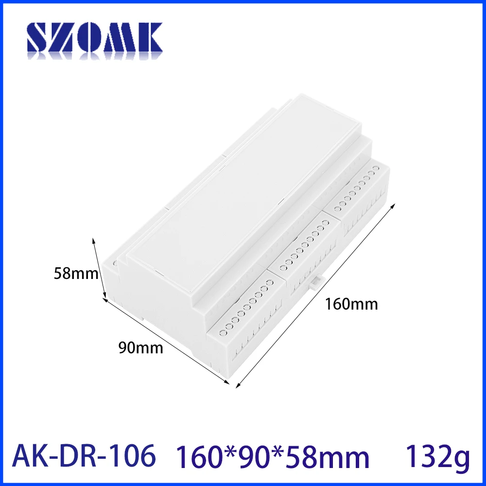 1Piece plastic electronic project box enclosure case electrical box pcb electronics device box for electronic 160*90*58mm