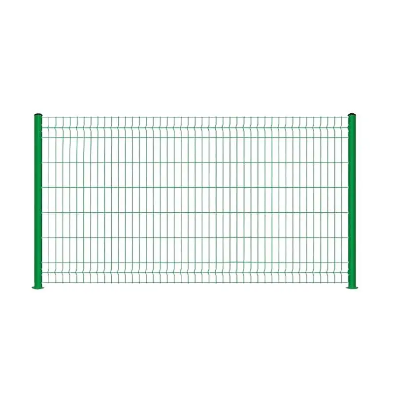 

Security Galvanized Powder Coated Privacy Fences with Post in Detail Triangular bent guardrail, pear-shaped column guardrail net