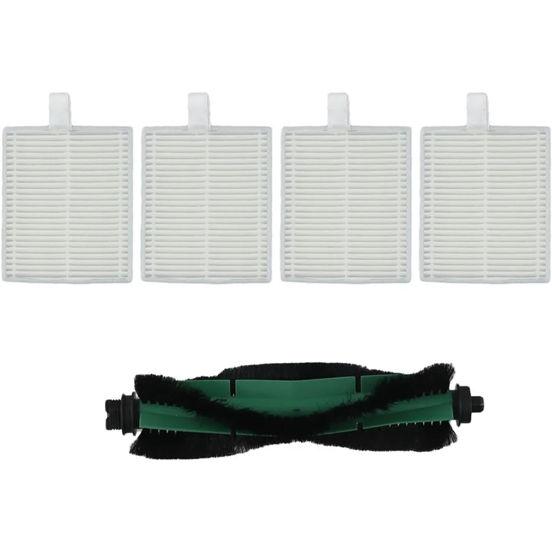 

【Minimalist】For Irobot Roomba 105 Combo/Combo Essential/2 Essential/Y0110/Y0112/Y0140-Main Side Brush Filter Mop Replacement Set