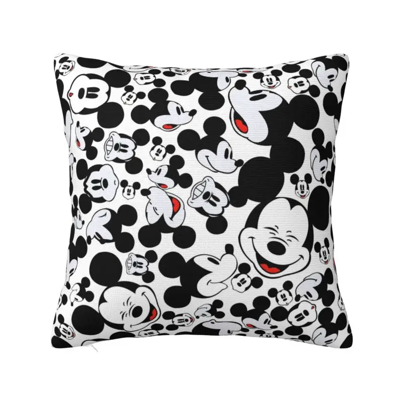 

Custom Nordic Mickey Mouse Throw Pillow Covers Home Decor 3D Print Sofa Cushion Cover Polyester Cozy Pillowslip Dakimakura