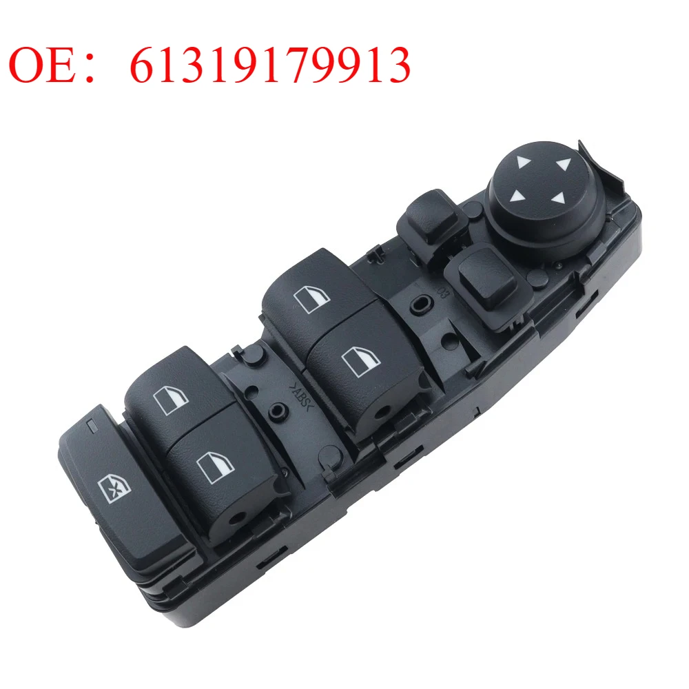 

Для BMW 3-й серии 2011-2016 61319179913 9179913 61319241955 9241955, кнопка подъема окна, главный переключатель управления окном