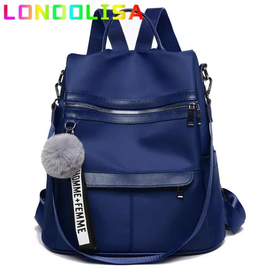 

Waterproof Oxford Women's 2024 Backpack High Quality Designer Travel Bagpack Fashion College Wind School Bag Casual Shoulder Sac