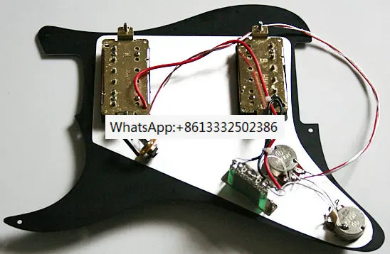 

Suitable for B.C.RICH Double Style Heavy Metal Electric Guitar Pickup Circuit Shield Complete Assembly