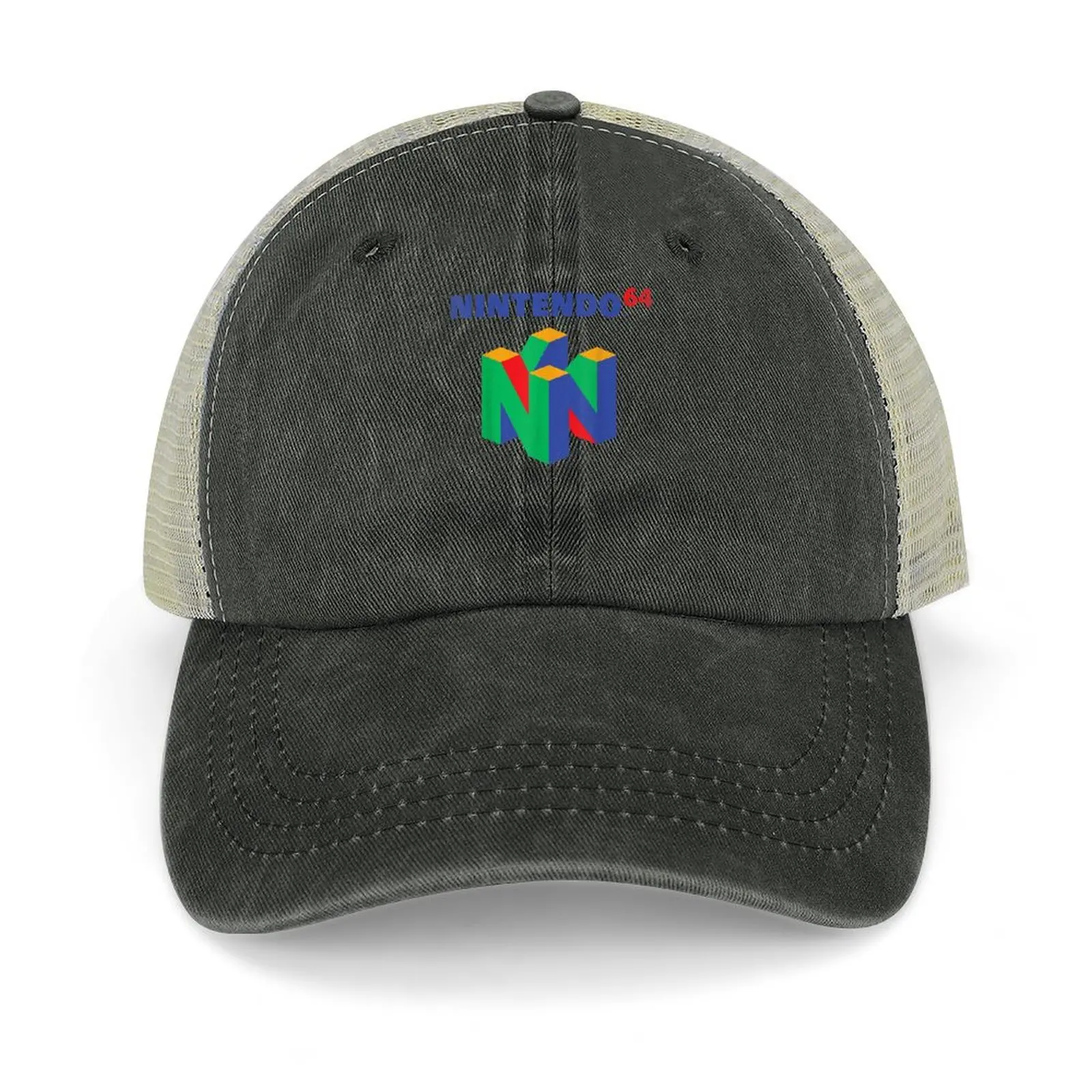 

Ninténdo 64 Classic Logo Retro Vintage Graphic Baseball Cap Custom Cap Hat men Beach Mens Tennis Women's