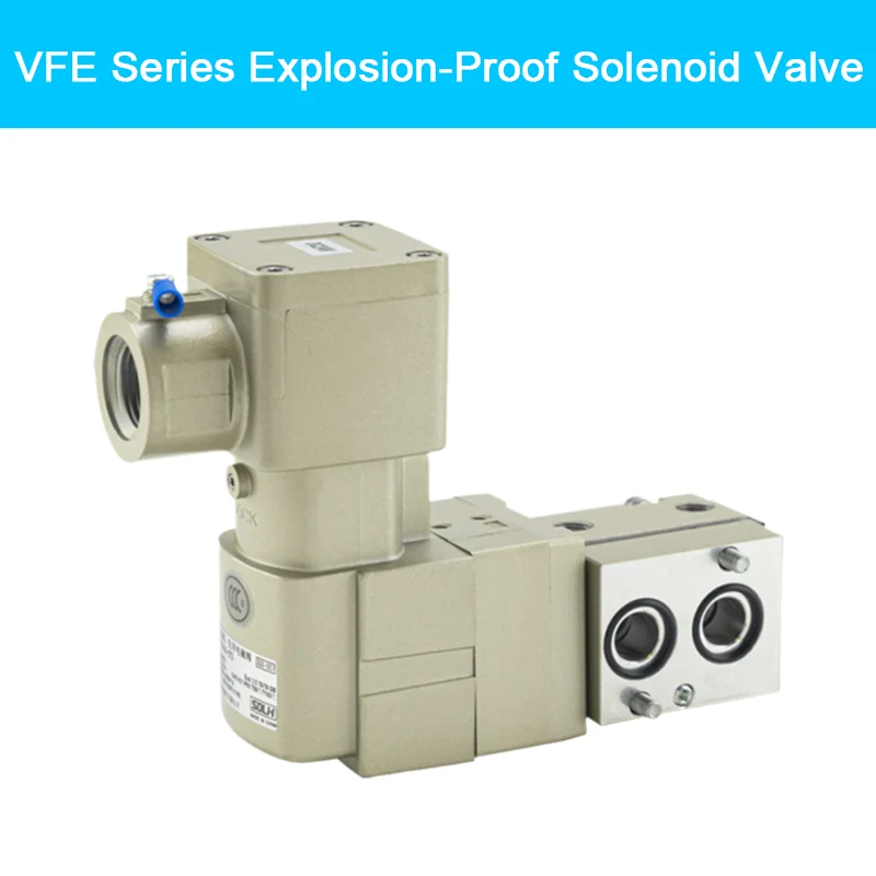 

SMC Type VFE Series Explosion-Proof Solenoid Valve 50-VFE3190-5T(D)-02/50-VFE3190-4T(D)-02