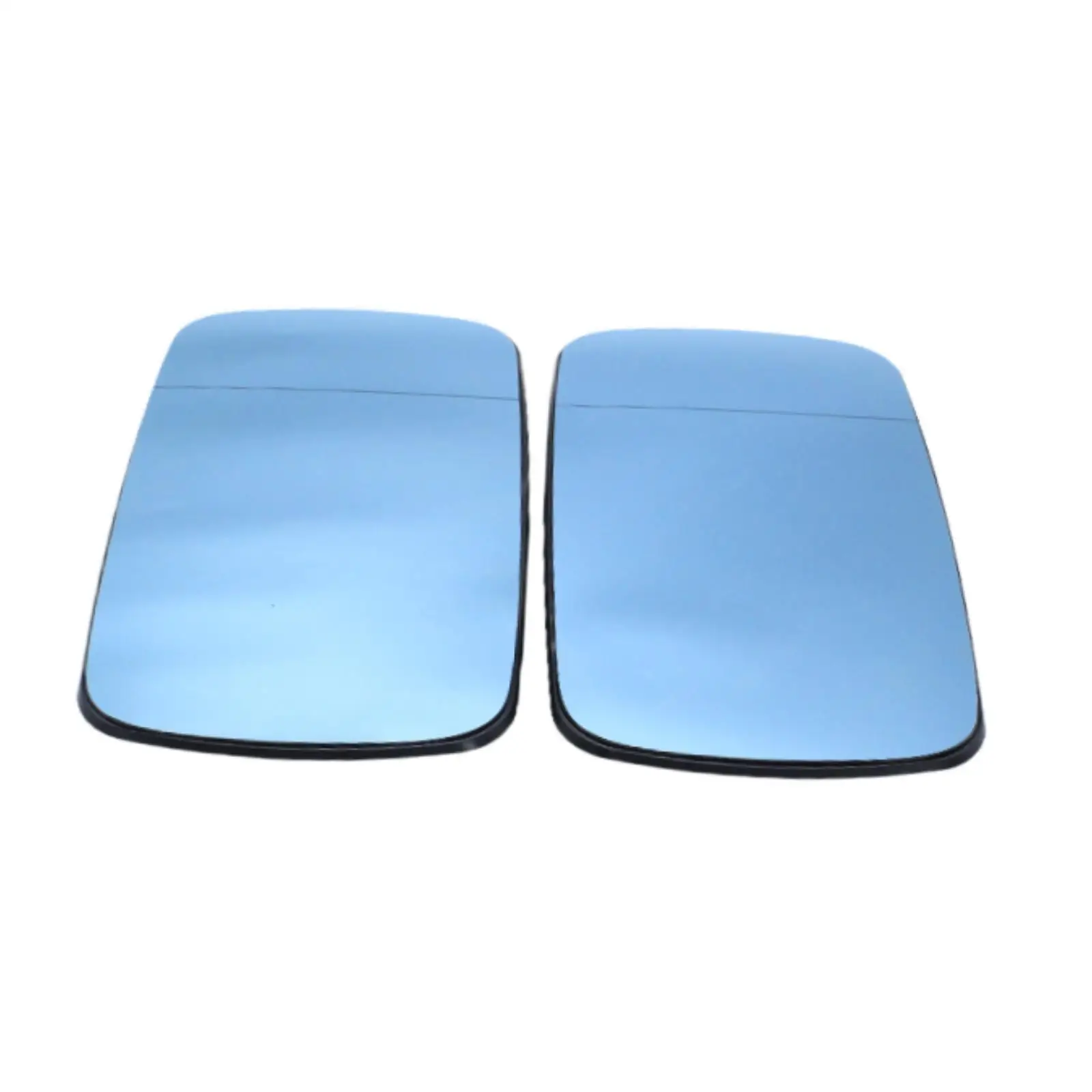 2x Mirror Glass Left Right Automotive Accessories Easy Installation Spare Heated Glass for BMW 3 Series E46 1998.02-2005.03