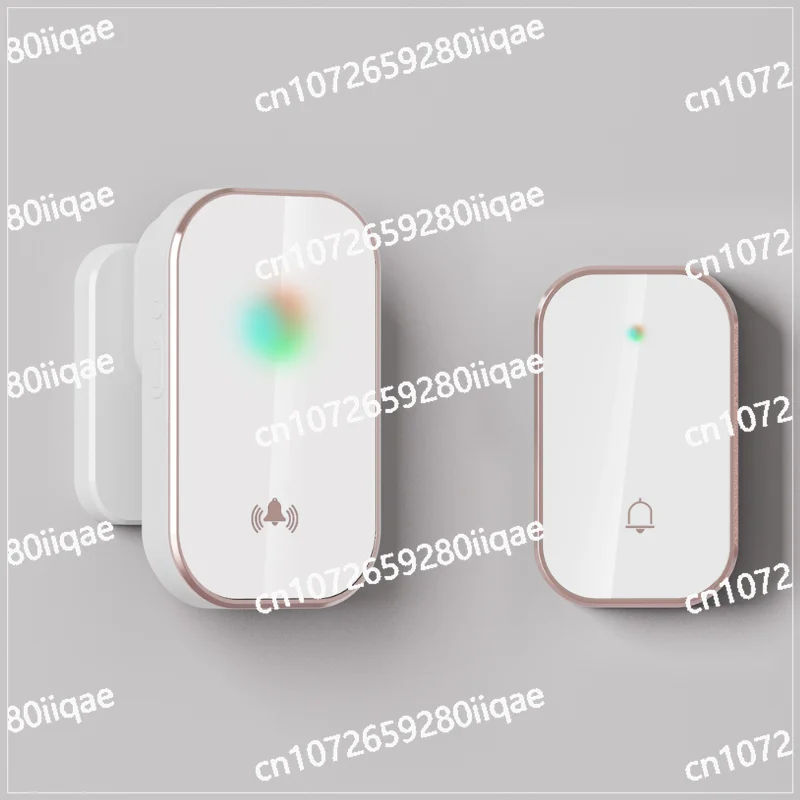 Household wireless doorbell AC digital music doorbell one-to-one pager remote control doorbell