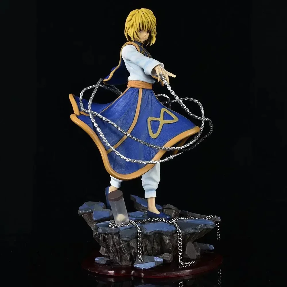 32cm Hisoka HUNTER X HUNTER Anime Figure GK Kurapika PVC Action Figure Adult Collection Model Doll Toys