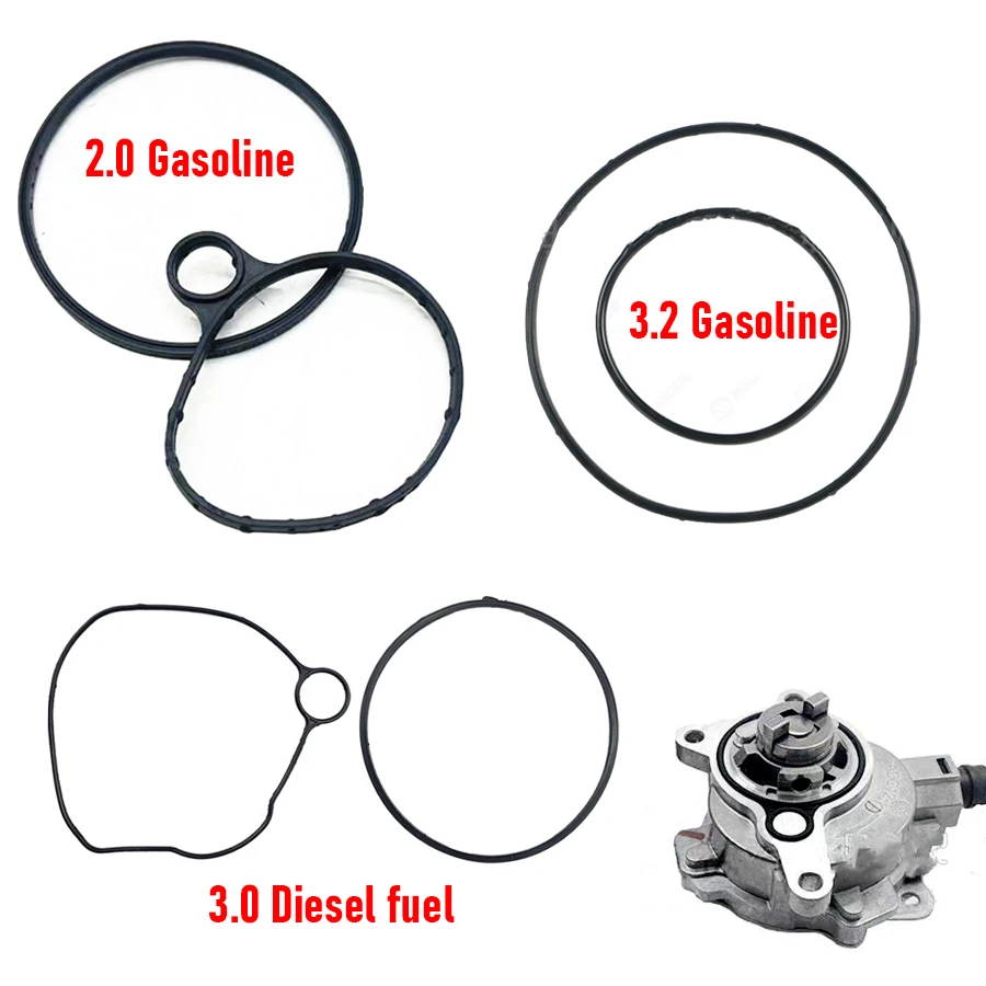 

Wooeight 2Pcs Turbo Petrol Vacuum Pump Seal For Land Rover Discovery Sport Range Rover Evoque Freelander 2 LR039593/LR017021