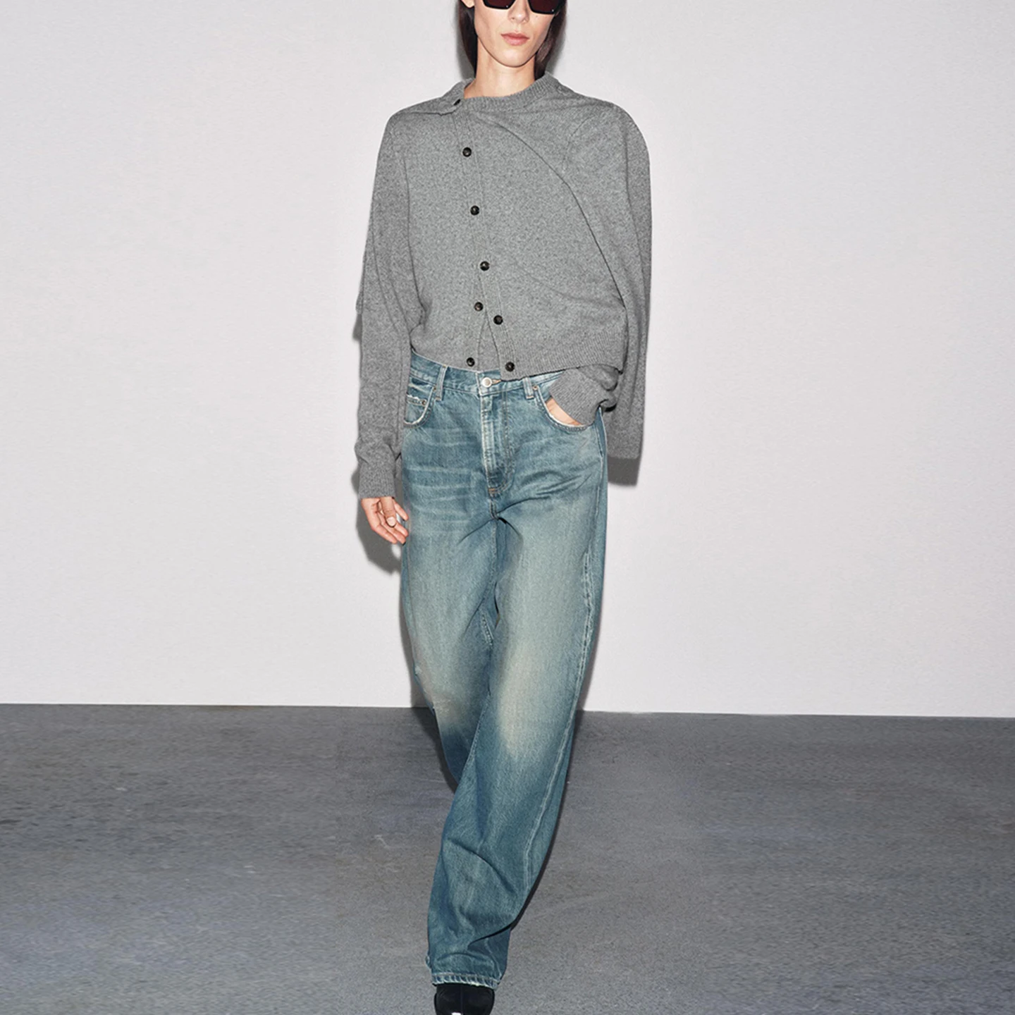 Z Maglia lunga da donna Sve rotonda Ne Casual Sle Autunno Nuovo arrivo Capispalla Comodo cardigan in tessuto morbido