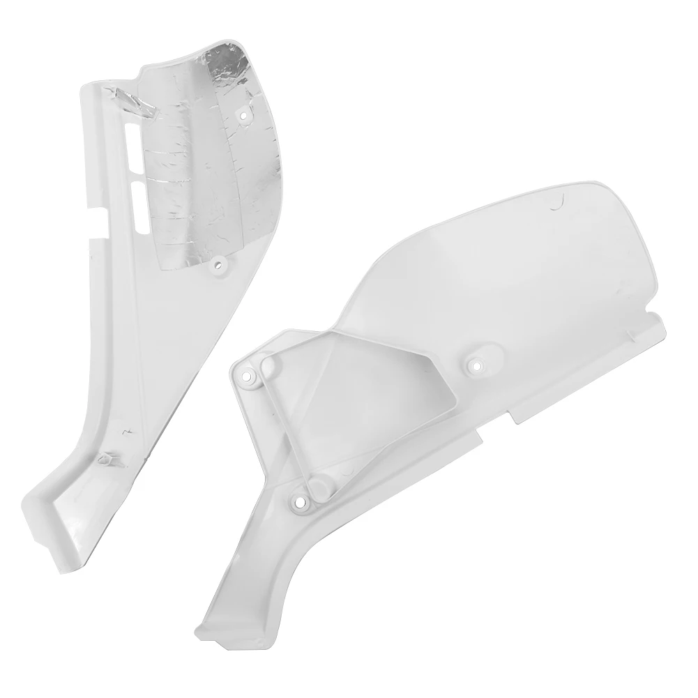 Para motocykl Ross biały lewy i prawy zestaw paneli osłon bocznych pasuje do Honda XR650 L 1993-2021 — zdjęcie 4