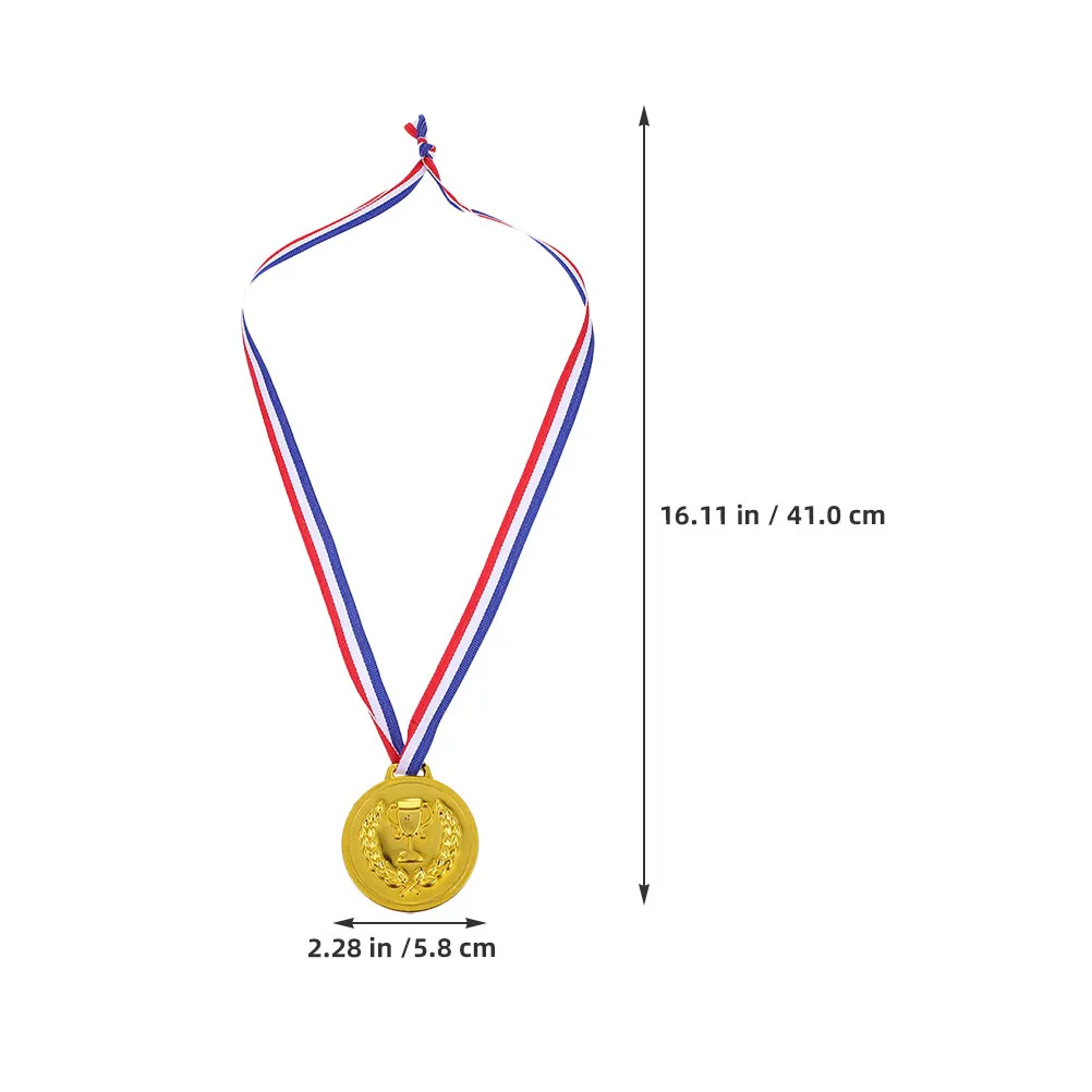 25pcs Sports Award Medals for Halloween Christmas New Year Carnival Classroom Prizes and Competitions