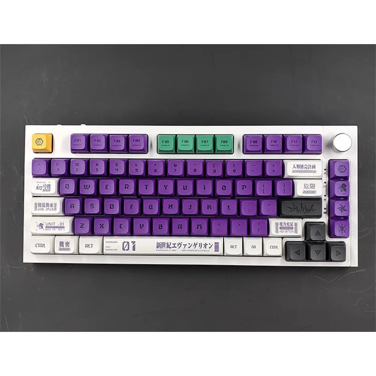 

EVA Hats Series Xda Keycaps Pbt Heat-sublimation Adapted To 61/64/68/75/96/104/108 Mechanical Keyboards