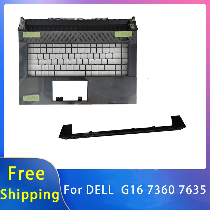 

New For DELL G16 7360 7635 Shell Replacemen Laptop Accessories Palmrest/Hinges Cover 0RG0F0 0XYT06