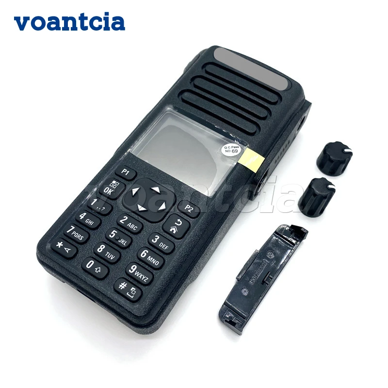 Full Keypad Replacement Housing Kit with LCD Speaker and Flexible for  XiR P8668 GP338D DGP8550