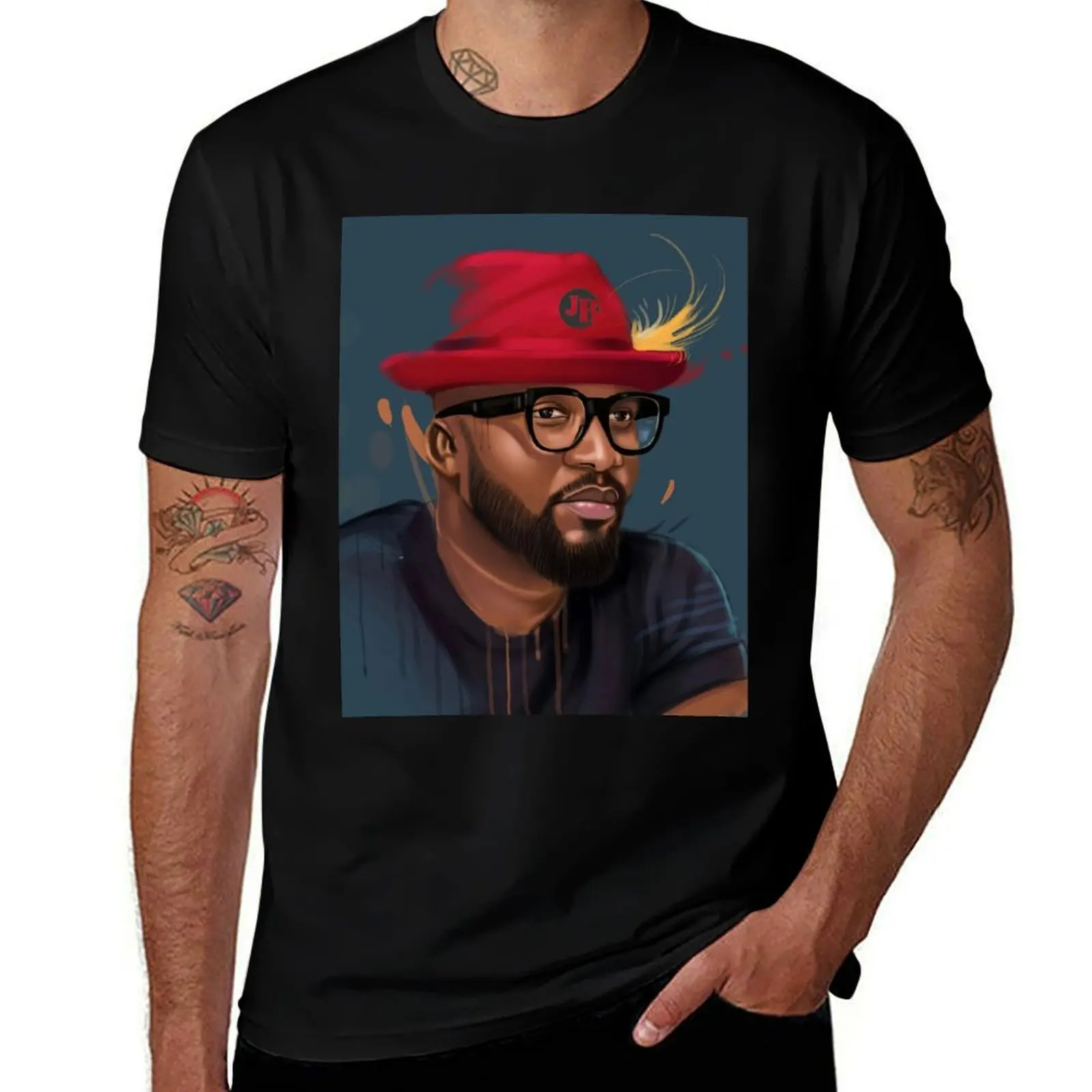 

JBlueman Fally Ipupa Warriors Congo T-Shirt t shirt custom print man t shirt heavy cotton t shirts for man pack cotton T-Shirt