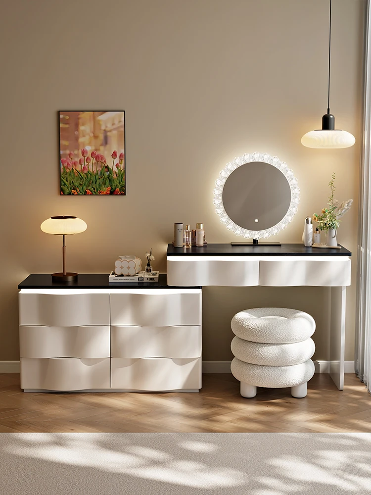 

2025 new model, solid wood dresser, modern bedroom simple