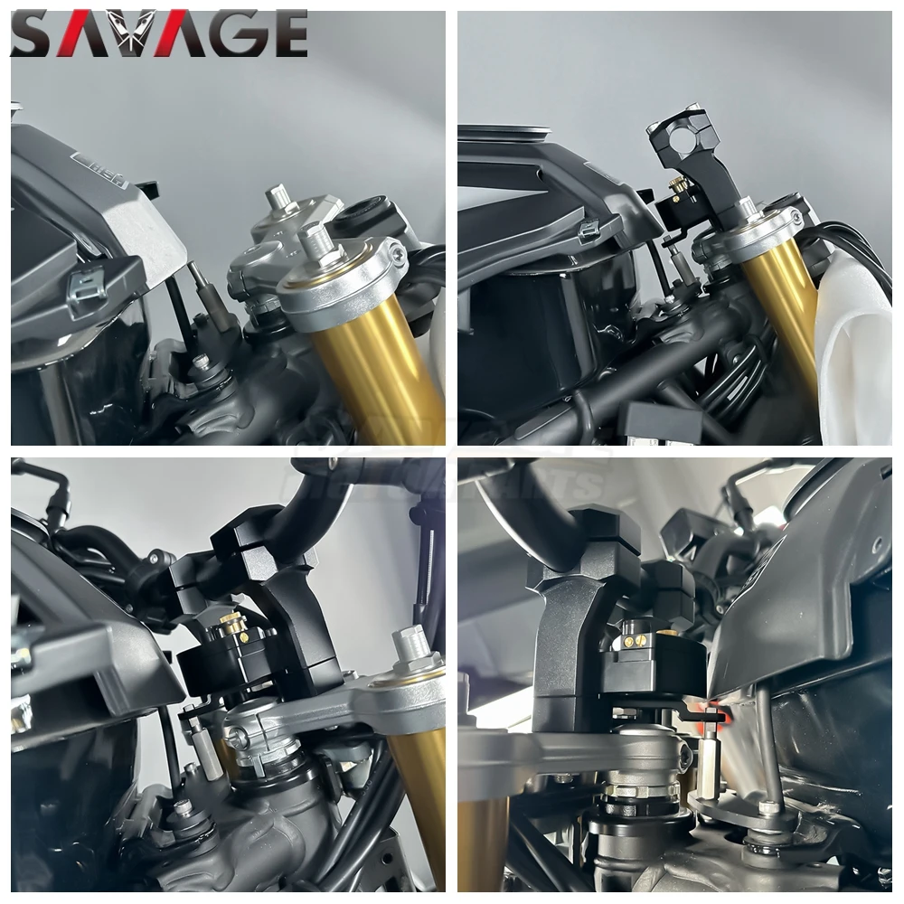 2025 For VOGE Valico 525DSX Steering Damper Stabilizer DS525X 525DSX Motorcycle Linear Steering Damper Stabilizer Reverse Safety