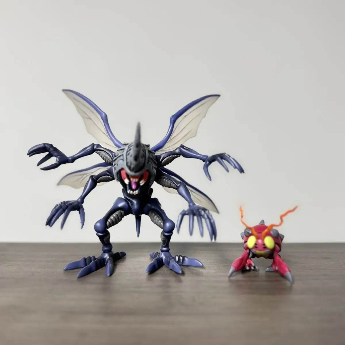 Figuras de monstro digital kabuterimon figura de ação herakle kabuterimon tentomon estatueta modelos de pvc brinquedos colecionáveis presentes