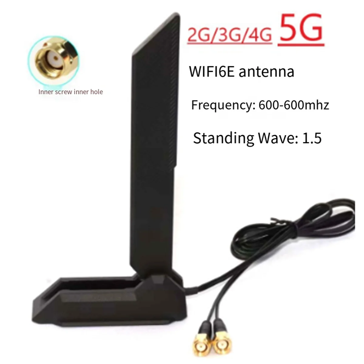 Hot WiFi 6E Antenna 2T2R 2.4G/5G/6G for B660 H670 M13H Z690 Motherboard