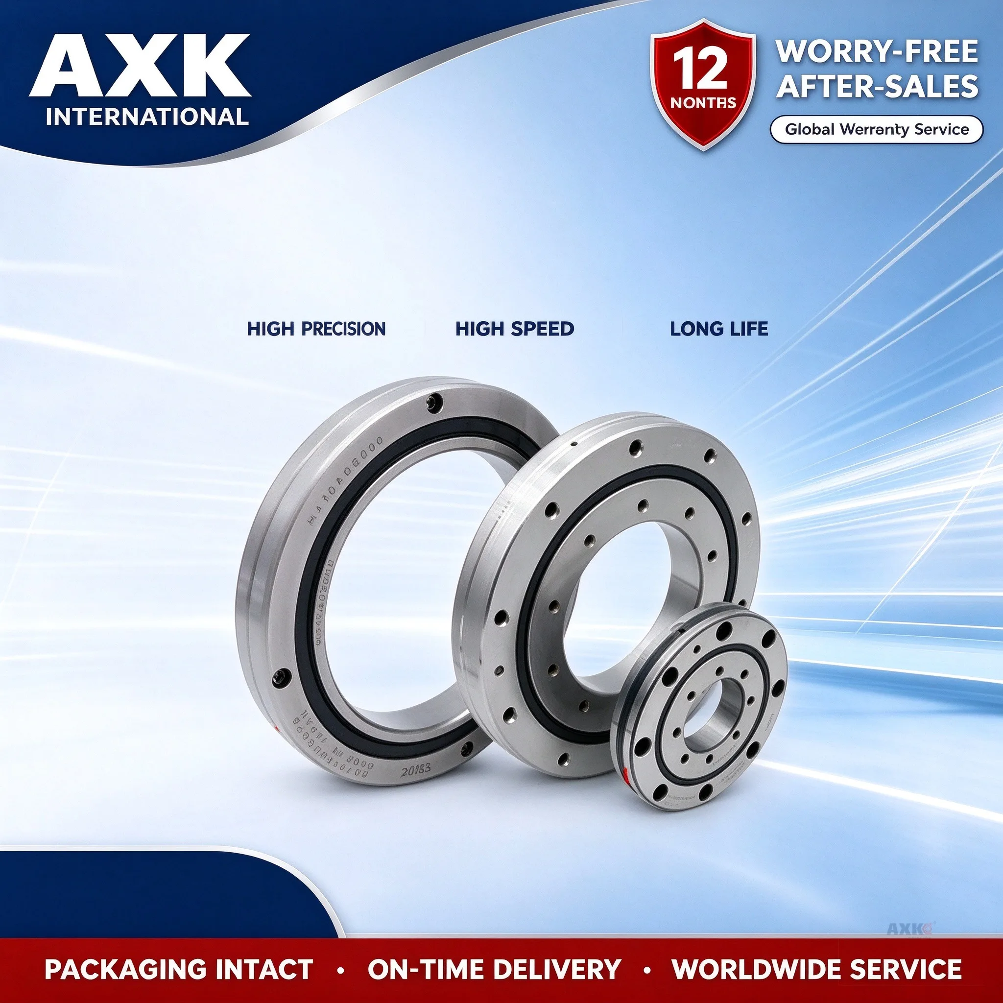 THK Crossed Roller Bearing RU28 RU42 RU66 RU85 High Rigidity Compact Precision Bearing For Robot CNC Industrial Equipment