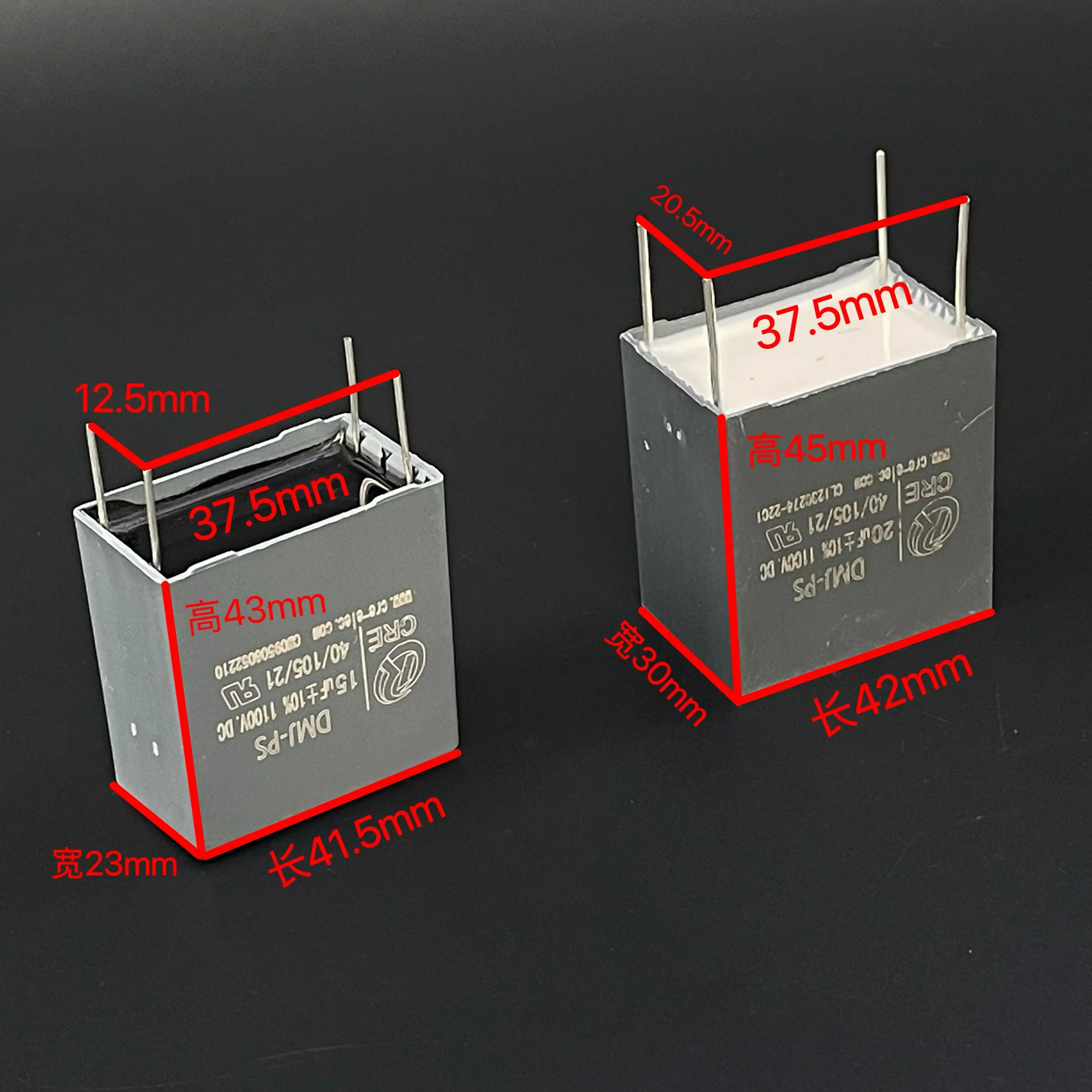 새로운 오리지널 DMJ-PS 15UF, 20UF, 1100V 피쉬보트 메커니즘 브레이킹 커패시터, 무전극 커패시터, 두꺼운 구리 핀