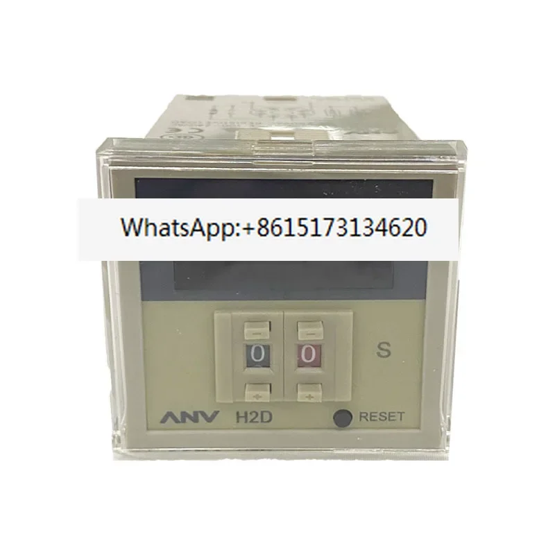 Digital time relay H2D-X 9.9S/sec 100-240VAC 48 * 48 panel