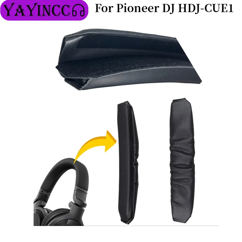 

Replacement Upgraded Velcro Head Beam Cover For Pioneer DJ HDJ-CUE1 Headphone repair partsEasy installation/perfect adaptation