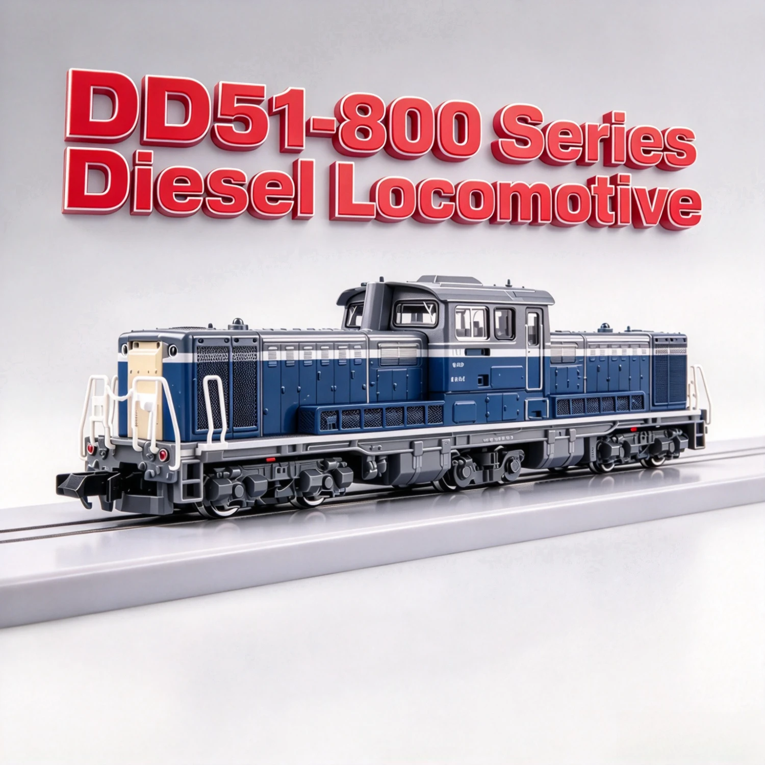 TOMIX N Scale 1/160 Railway Model DD51‑800 Diesel Locomotive Item 2259 Powered Locomotive Adult Collectible Gift