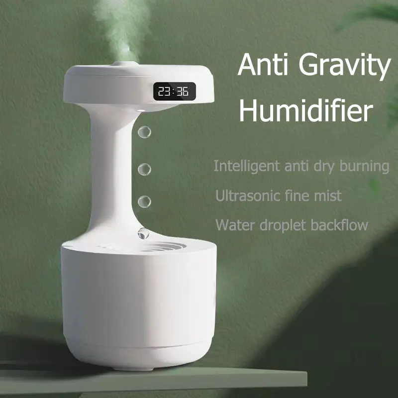 Humidifier Home Office Desktop Hydrating Device Super Vision Reverse Gravity Water Drop Humidifier