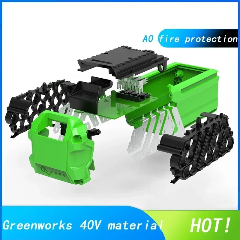 Plastic Case Charging Protection Circuit Board PCB For Greenworks 40V 20*18650  Li-ion Battery  Lawn Mower Cropper Grass Cutter