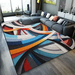 Colorful Fashion Carpet Living Room Non-slip Soft Carpets Children Bedroom Decoration Home Rugs Large Room Decor Kitchen Mat