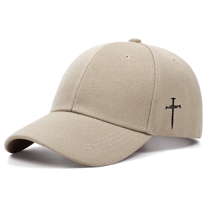 2024 New Fashion Cross Letter Embroidered Fashion Men And Women Casual Neutral Hip Hop Sun Shade Baseball Hats