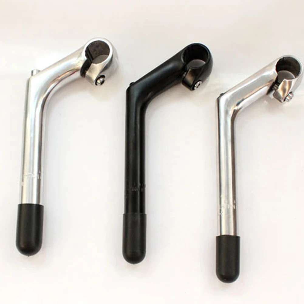 Gooseneck Shape Bike Stem Made from Aluminum Alloy for Fork Sizes of For 22 2MM and 25 4MM Features Forward Extension of 80 MM