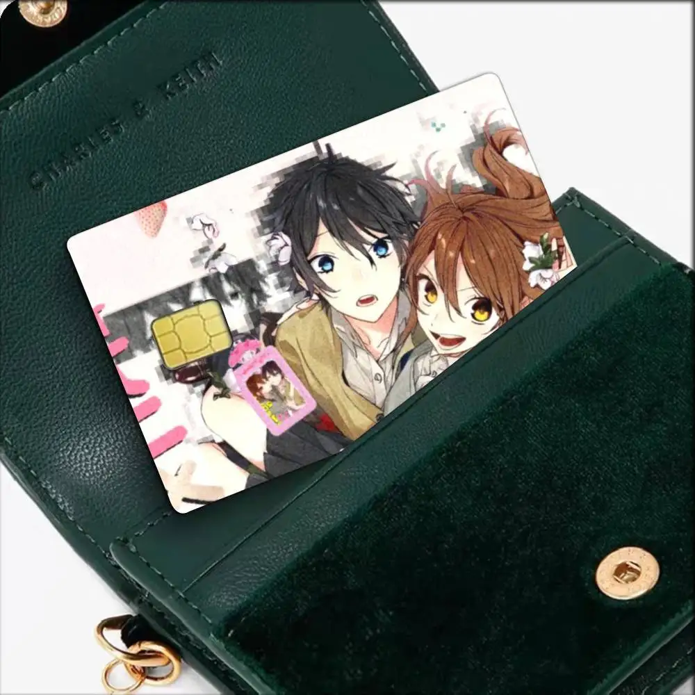 H-orimiya Waterproof Film Skin Cover Credit Card Stickers Debit Front Bank Bus Pass