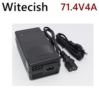 71.4V 3A 4A 2A Li-ionCharger 17S 61.2V 62.9V 3A  Lithium Chargers T/PC/IEC 3Pin Connector