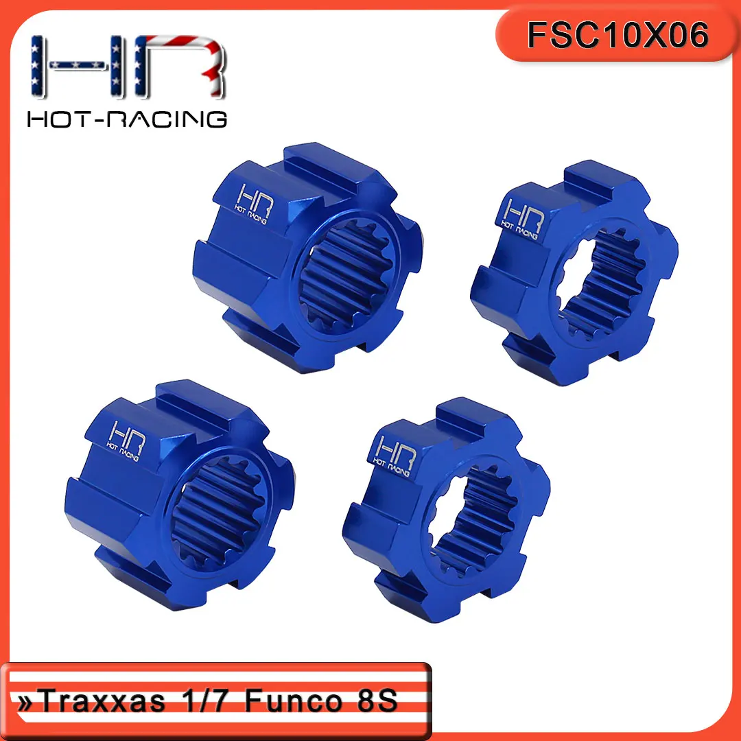 

Aluminum 24mm Hex Hubs (4) TRA FSC