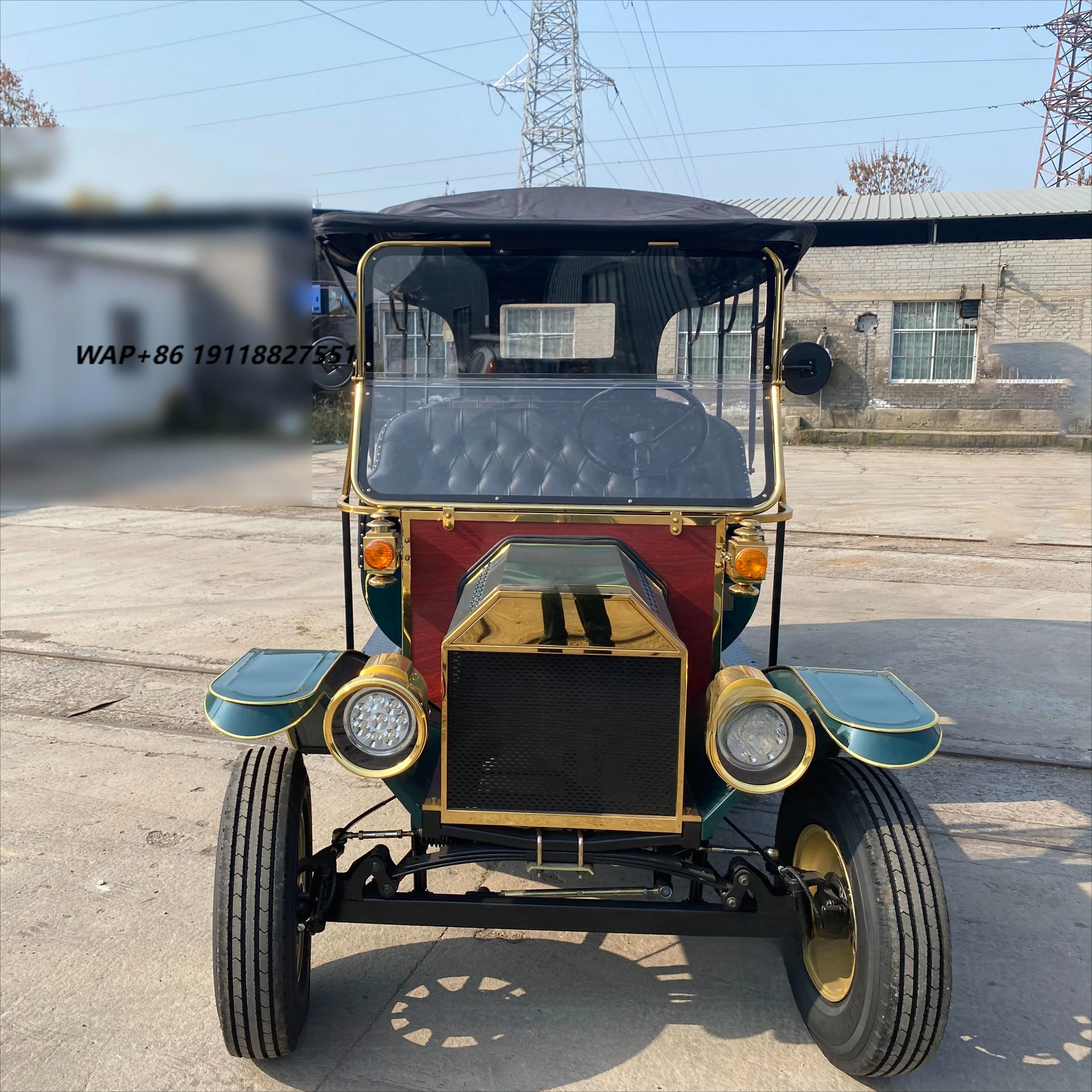 Supplier Cheap Price Vintage Car Antique Classic Vintage Car Electric Strong Stability Oldtimer Car Travel Options