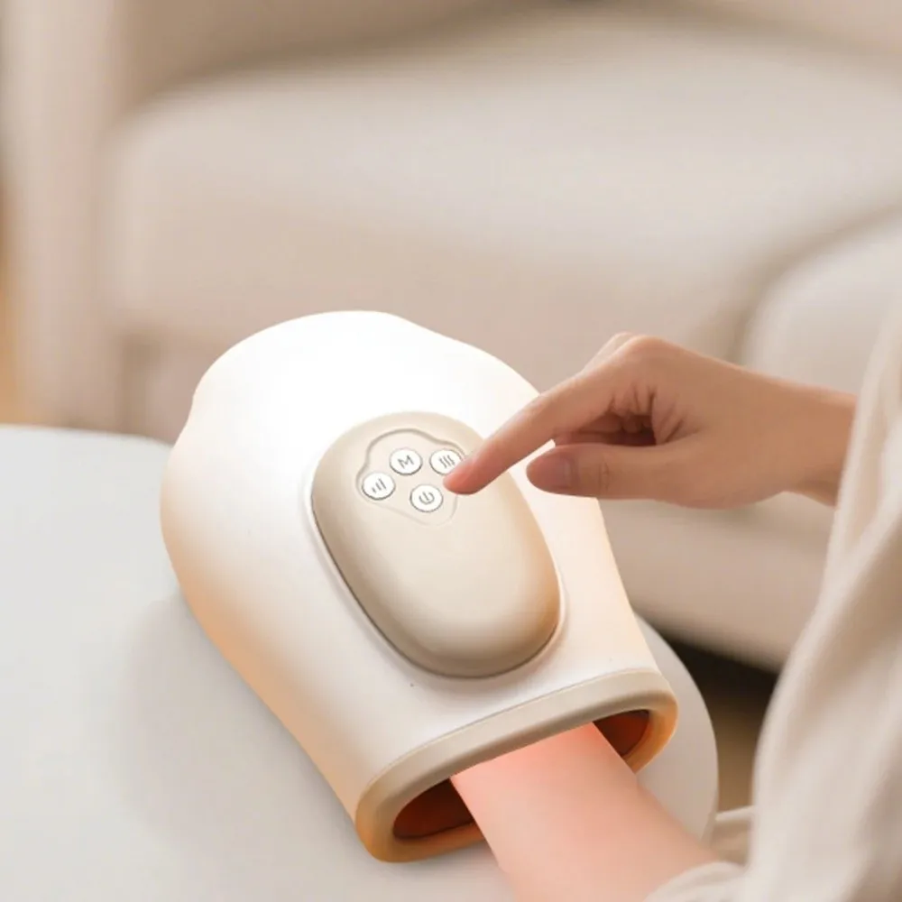 TYPE-C Charging Electric Hand Massager Intelligent Constant Temperature Heating Hand Massage Kneading Hot Compress