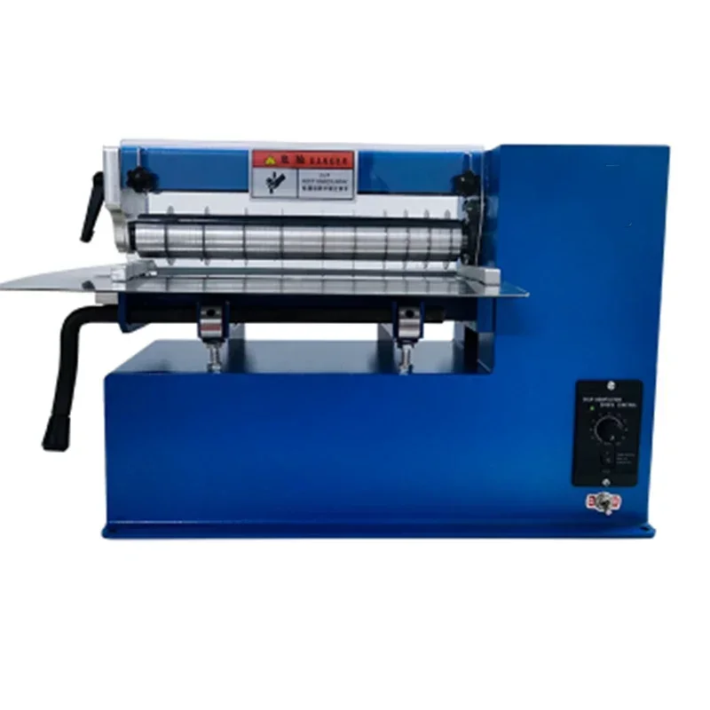 Macchina da taglio con regolazione della velocità elettrica 220v Comoda macchina da taglio con striscia di bordo in gomma con spacco per cintura in pelle con strass