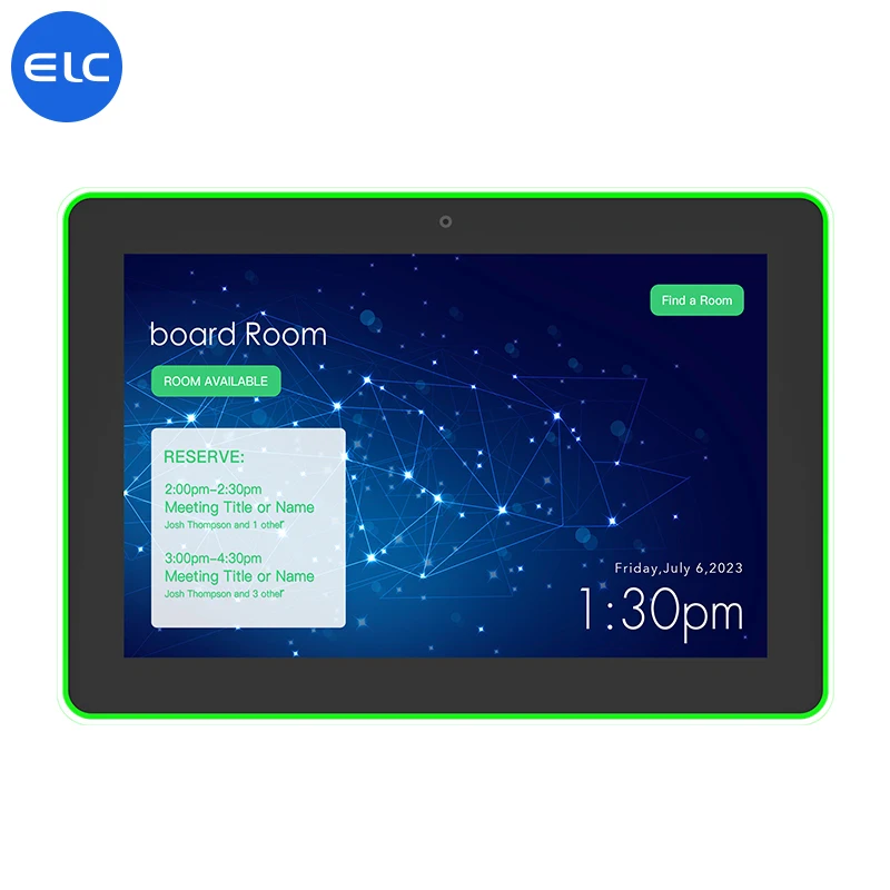 ELC 2024 WiFi 5G Android Tablet New Design RK3568 POE Wall Mount Smart Home Office Device 2GB Memory Touch Screen for Business