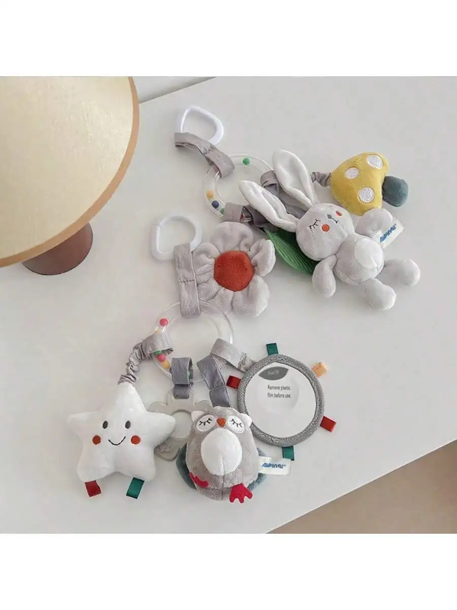 

Подвеска-игрушка для детской коляски, погремушка для новорожденных, игрушка для коляски, подвесной брелок, колокольчик для детской кроватки