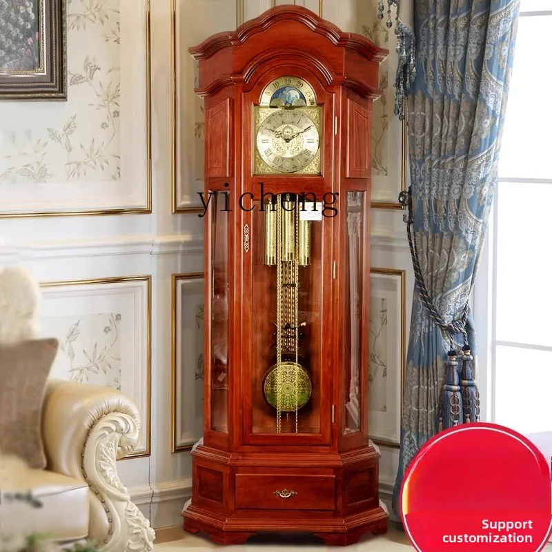 L8-13 European floor clock, living room high-end floor clocks, vertical watches, mechanical floor clocks