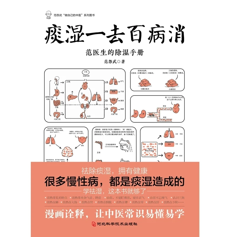TCM Dampness & Phlegm Therapy: Clear Phlegm-Dampness to Treat Chronic Illness – Easy Illustrated Guide