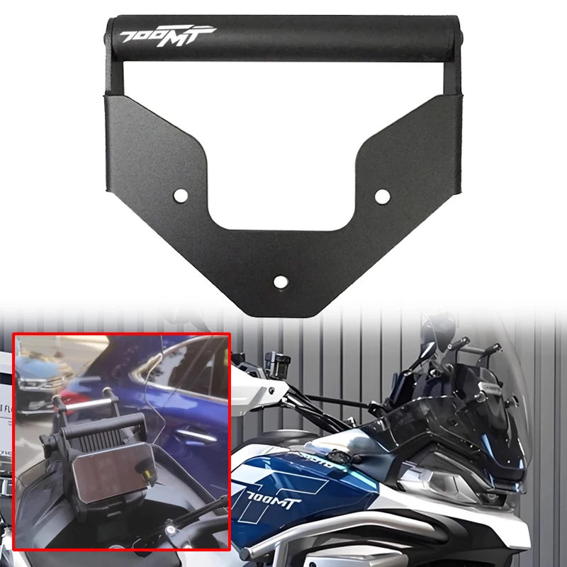 

2025 New Fit For CFMOTO 700MT CF 700 MT MT700 2025 Motorcycle Accessories Metal Mobile Phone Holder GPS Navigation Mount