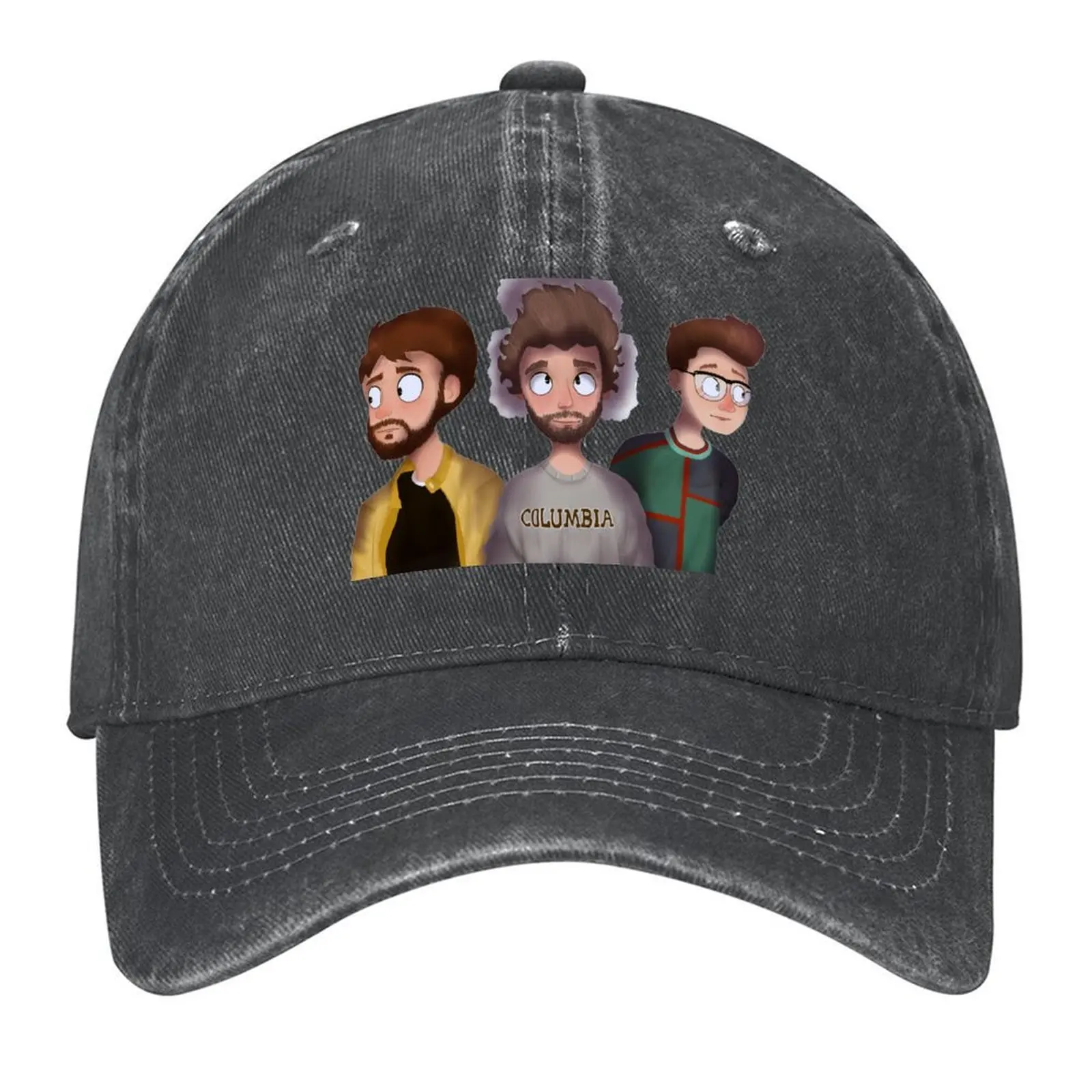 

AJR Brothers Animated Baseball Cap Designer Hat Custom Cap Snap Back Hat Luxury Man Hat Men Women's