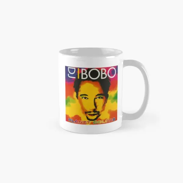 

Dj Bobo Planet Colors Album Cover Classi Mug Coffee Tea Simple Gifts Picture Drinkware Handle Round Design Cup Image Photo