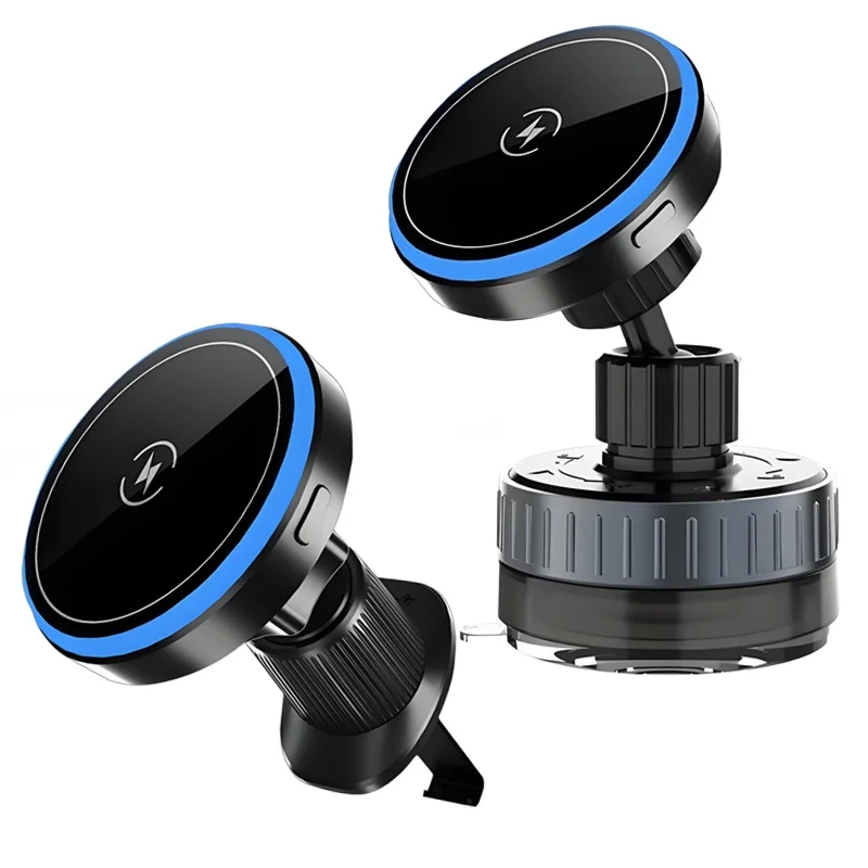 

Магнитный автомобильный телефон 15 Вт, держатель для беспроводной зарядки, присоска, вентиляционное отверстие, домашнее зеркало, тренажерный зал, ванна для Iphone 16, 15, 14, 13, 12, 11 Pro Max Samsung